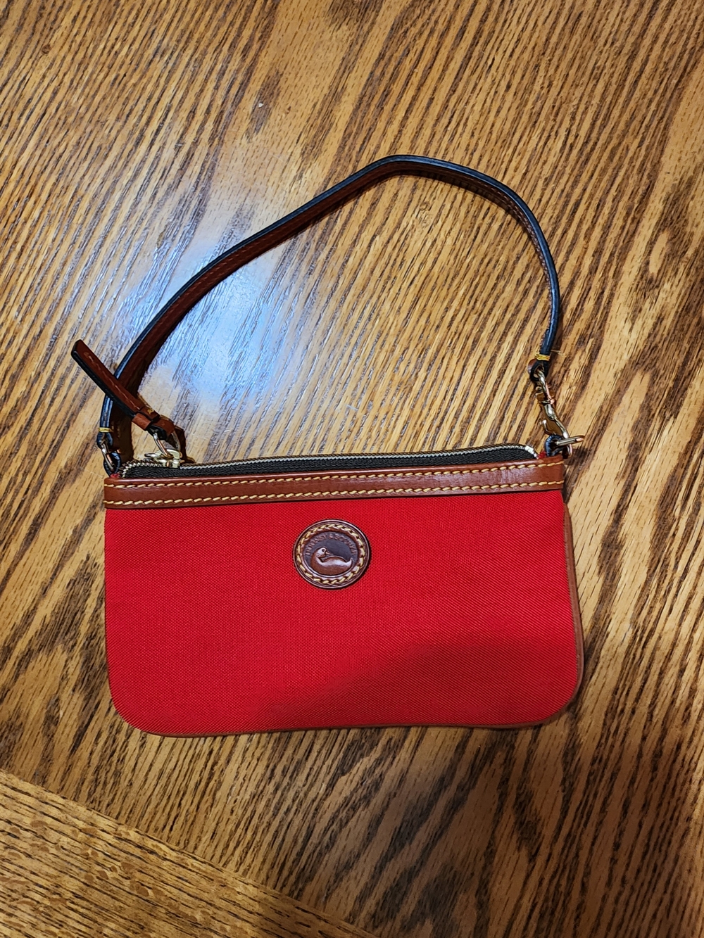 Dooney & Bourke Red Wristlet Bag